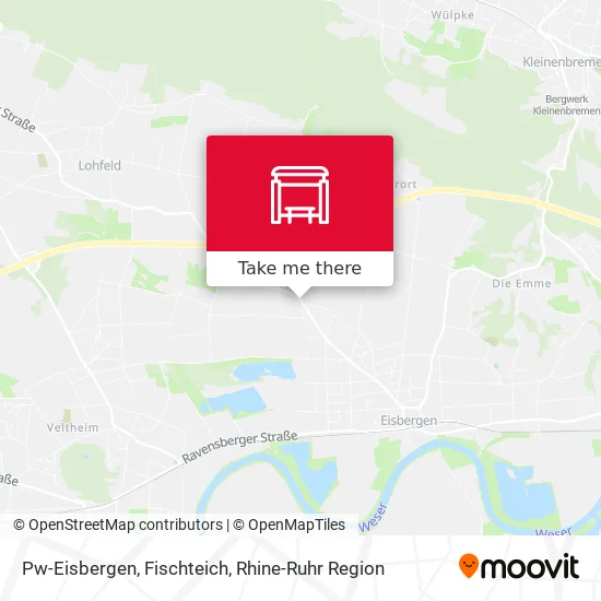 Карта Pw-Eisbergen, Fischteich