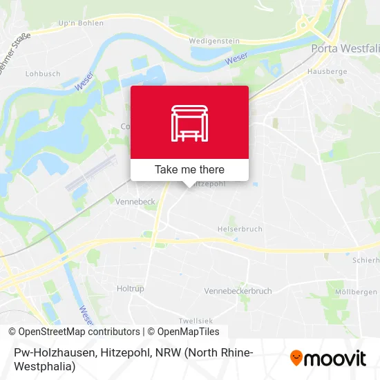 Pw-Holzhausen, Hitzepohl map