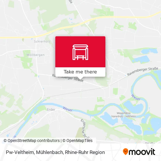 Карта Pw-Veltheim, Mühlenbach