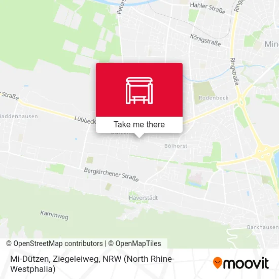 Mi-Dützen, Ziegeleiweg map