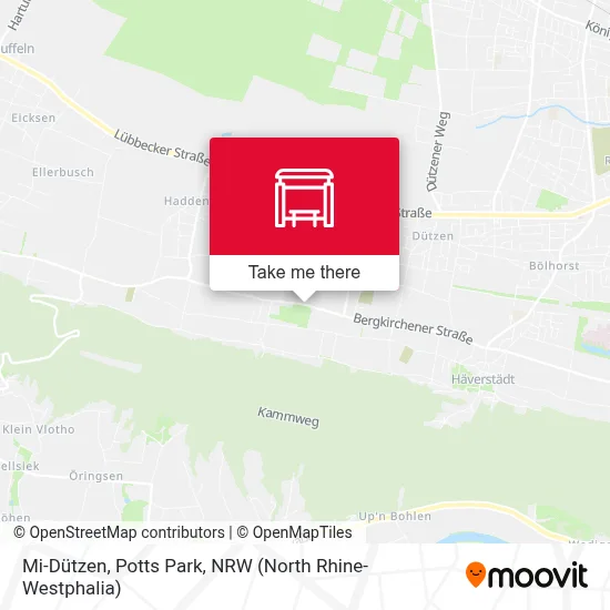 Mi-Dützen, Potts Park map