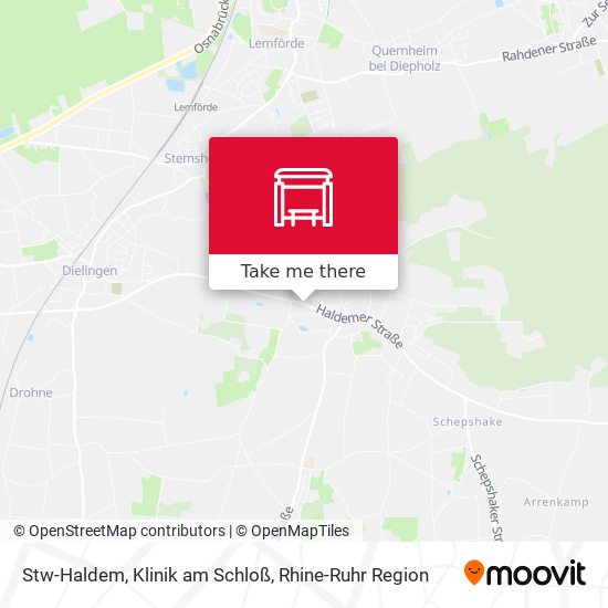 Stw-Haldem, Klinik am Schloß map