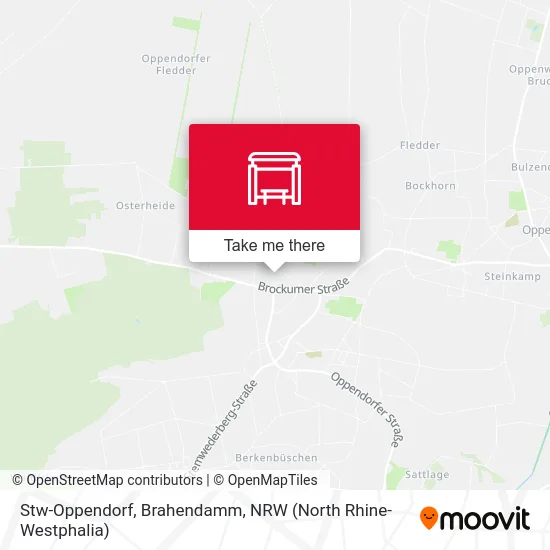 Карта Stw-Oppendorf, Brahendamm