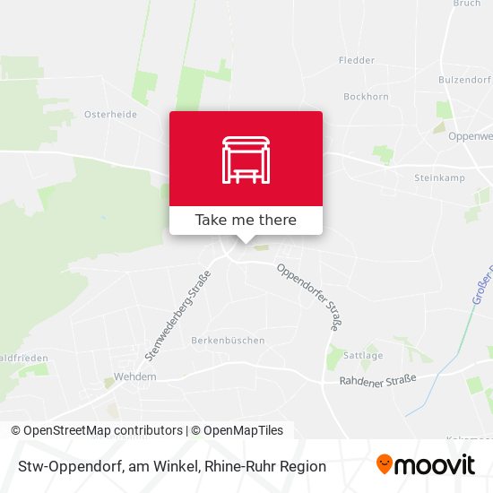 Карта Stw-Oppendorf, am Winkel