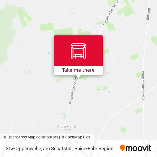 Карта Stw-Oppenwehe, am Schafstall
