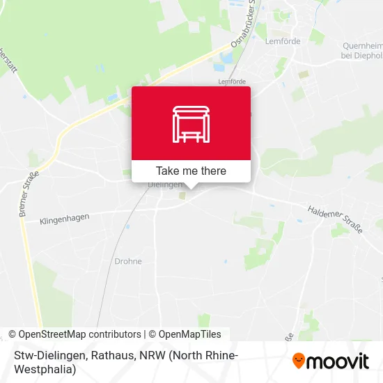 Stw-Dielingen, Rathaus map