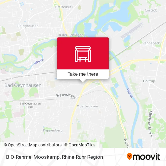 Карта B.O-Rehme, Mooskamp