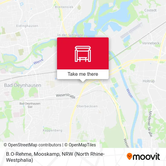 B.O-Rehme, Mooskamp map