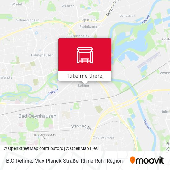 B.O-Rehme, Max-Planck-Straße map