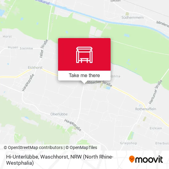 Карта Hi-Unterlübbe, Waschhorst