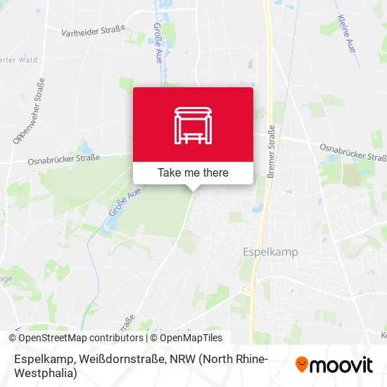 Карта Espelkamp, Weißdornstraße