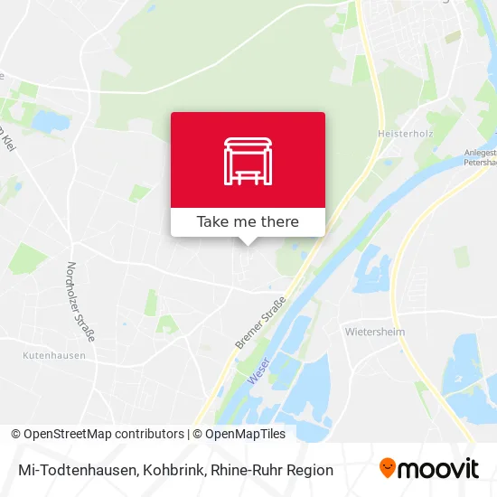 Карта Mi-Todtenhausen, Kohbrink