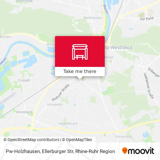 Карта Pw-Holzhausen, Ellerburger Str