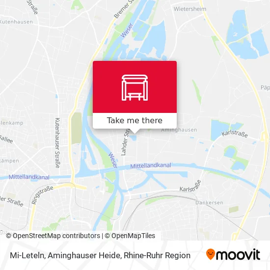 Карта Mi-Leteln, Aminghauser Heide