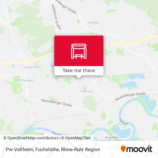 Карта Pw-Veltheim, Fuchshöhe