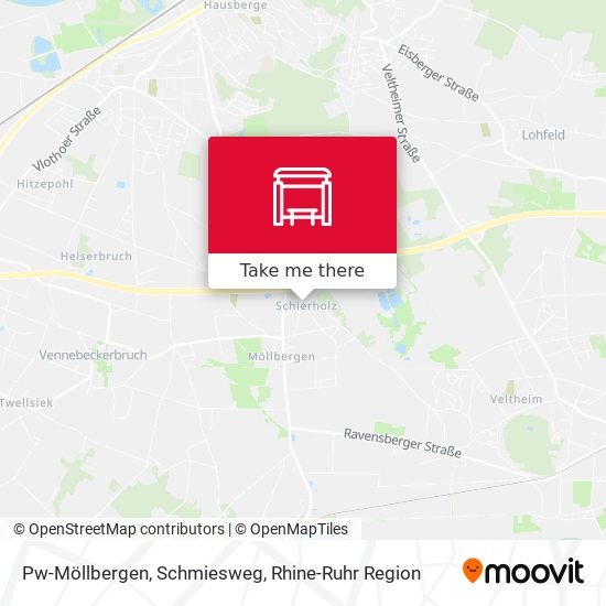 Pw-Möllbergen, Schmiesweg map