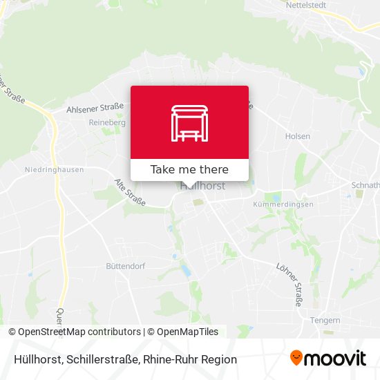 Hüllhorst, Schillerstraße map