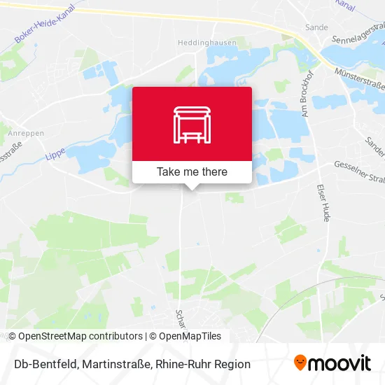 Карта Db-Bentfeld, Martinstraße