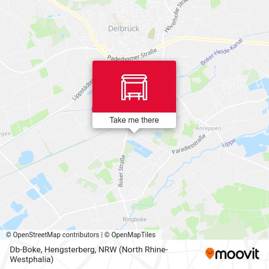 Карта Db-Boke, Hengsterberg