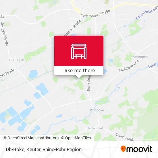Карта Db-Boke, Keuter