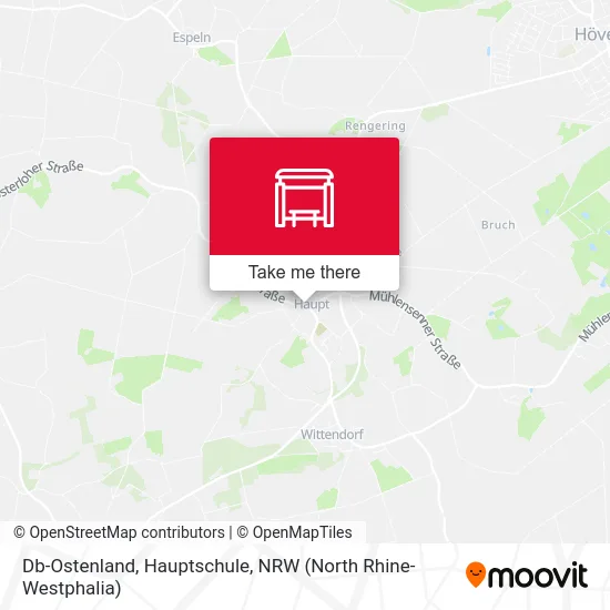 Db-Ostenland, Hauptschule map