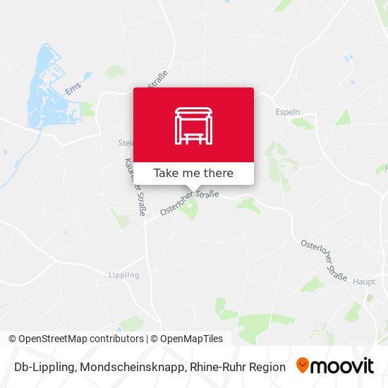 Db-Lippling, Mondscheinsknapp map