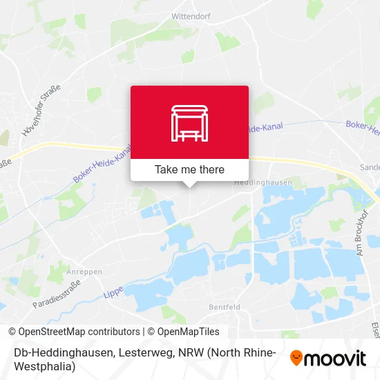 Db-Heddinghausen, Lesterweg map