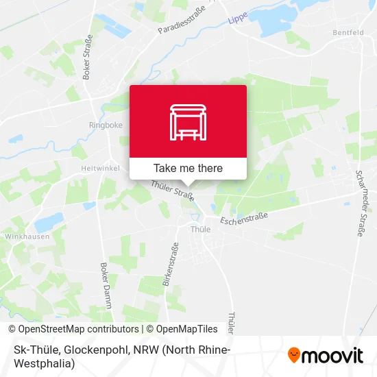 Sk-Thüle, Glockenpohl map