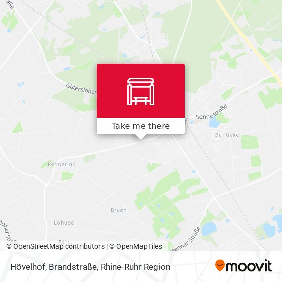 Hövelhof, Brandstraße map