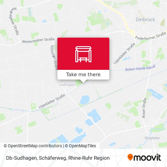 Db-Sudhagen, Schäferweg map