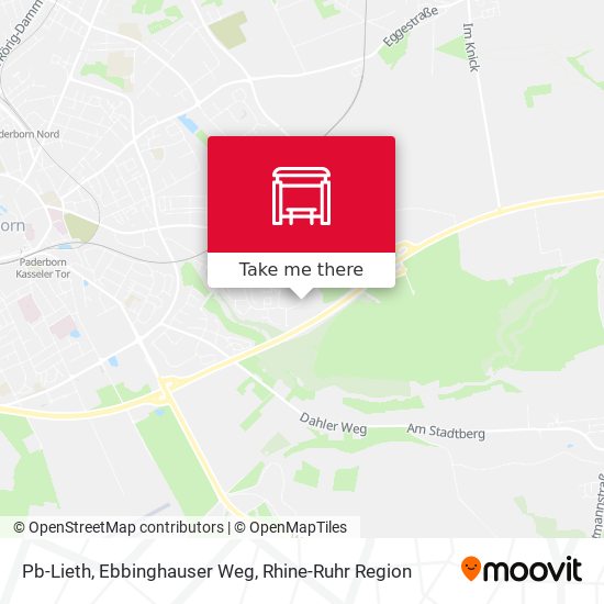 Pb-Lieth, Ebbinghauser Weg map
