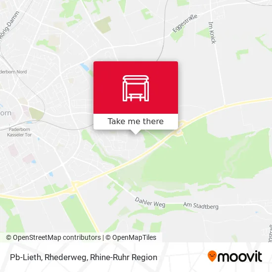 Карта Pb-Lieth, Rhederweg