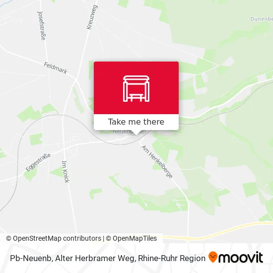 Карта Pb-Neuenb, Alter Herbramer Weg