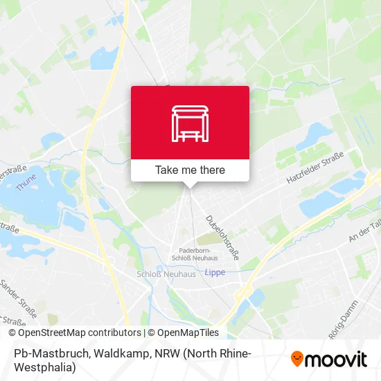 Карта Pb-Mastbruch, Waldkamp