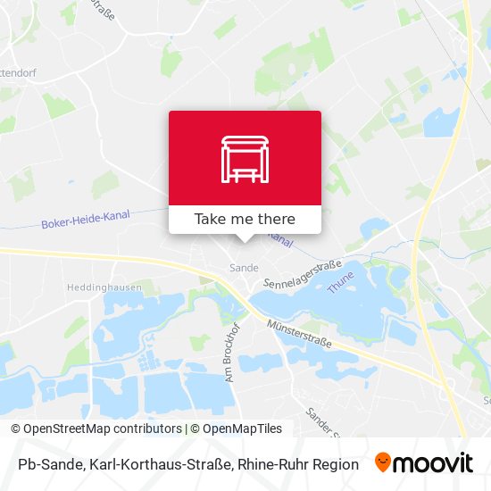 Pb-Sande, Karl-Korthaus-Straße map