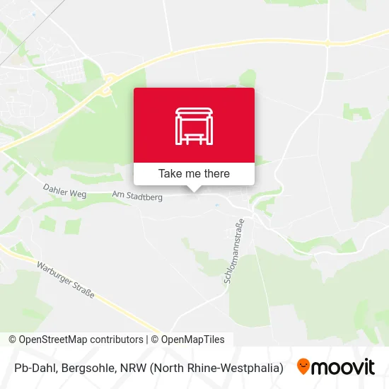 Pb-Dahl, Bergsohle map