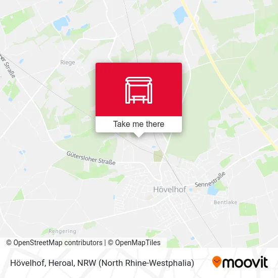 Hövelhof, Heroal map