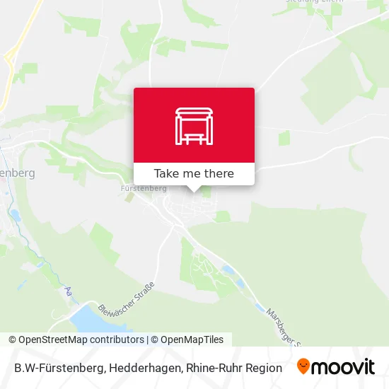 Карта B.W-Fürstenberg, Hedderhagen
