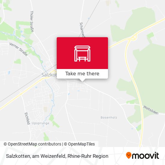 Salzkotten, am Weizenfeld map