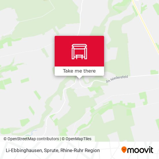 Li-Ebbinghausen, Sprute map