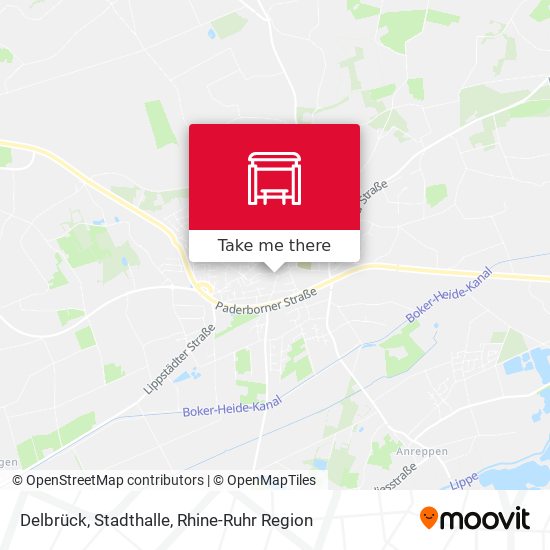 Delbrück, Stadthalle map