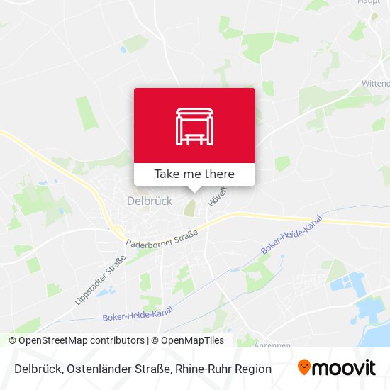 Delbrück, Ostenländer Straße map