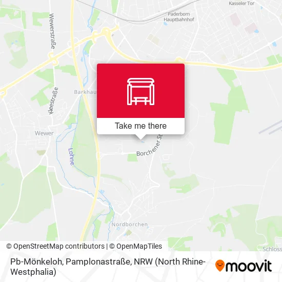Карта Pb-Mönkeloh, Pamplonastraße