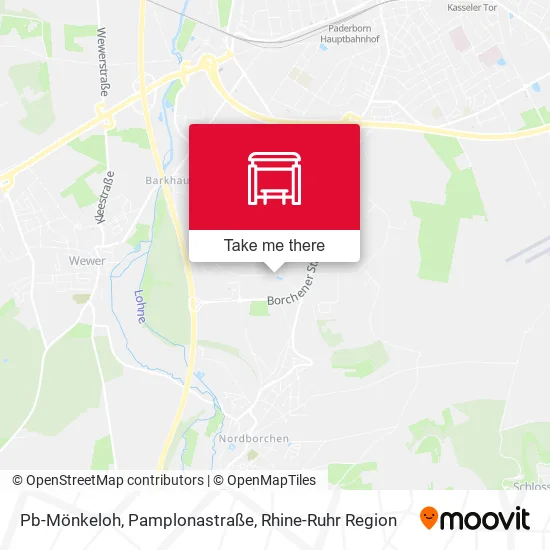 Карта Pb-Mönkeloh, Pamplonastraße