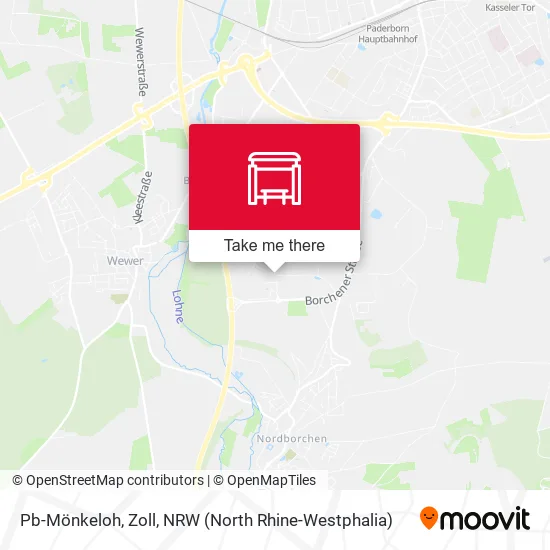 Карта Pb-Mönkeloh, Zoll