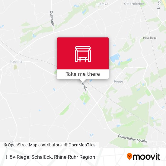 Höv-Riege, Schalück map
