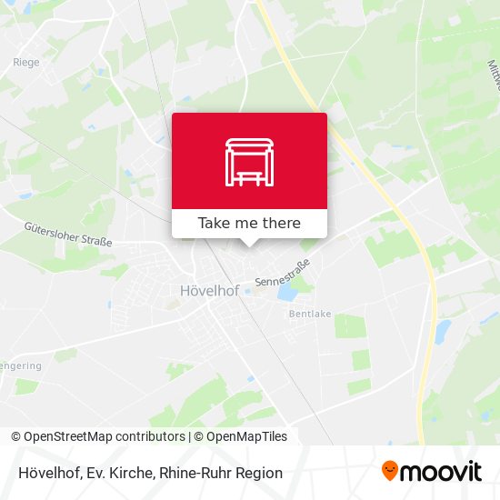 Hövelhof, Ev. Kirche map