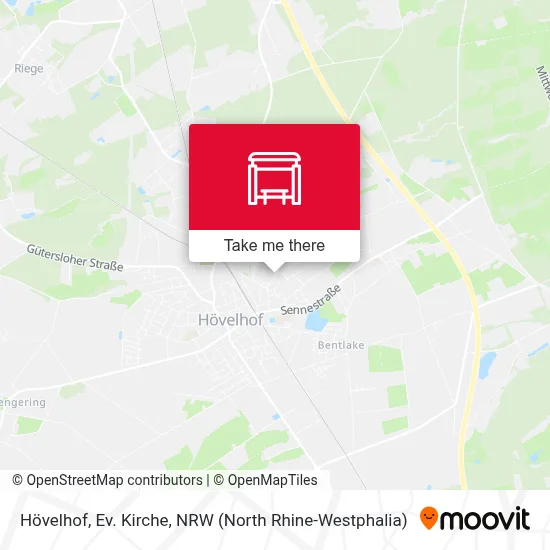 Hövelhof, Ev. Kirche map