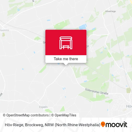 Höv-Riege, Brockweg map