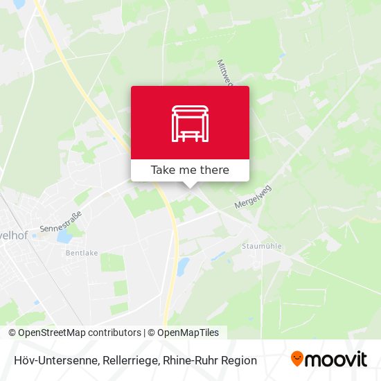 Höv-Untersenne, Rellerriege map